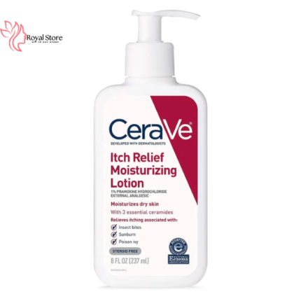 CeraVe Itch Relief Moisturizing Lotion 237ml –24-Hour Hydration