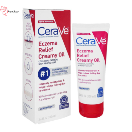 CeraVe Eczema Creamy Oil – Gentle Relief for Dry Skin