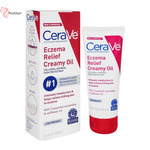 CeraVe Eczema Creamy Oil – Gentle Relief for Dry Skin