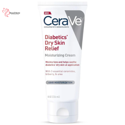 CeraVe Diabetics Dry Skin Relief Moisturizing Cream